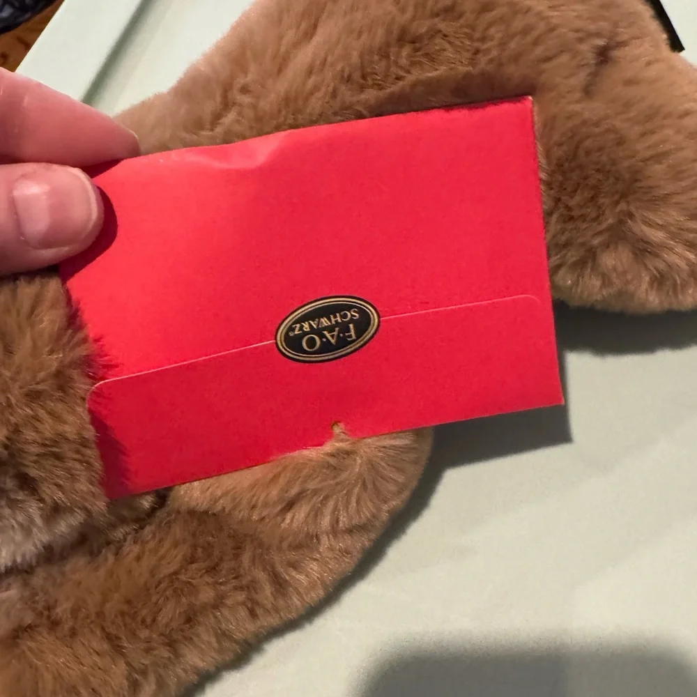 NWT FAO Schwarz Adopt a Pets Plush Sloth Collectible with Sealed Paperwork Gifts